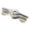 Prime-Line Nickel-Plated Double-Wing Flush Clips 6 Pack L 5772 - alternate 1
